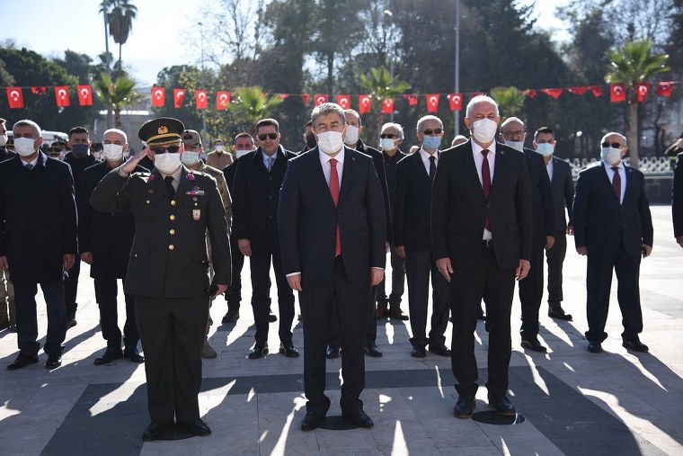 Büyük Önder Gazi Mustafa Kemal Atatürk’ün Osmaniye’ye teşriflerinin 97. Yılı düzenlenen törenlerle kutlandı.