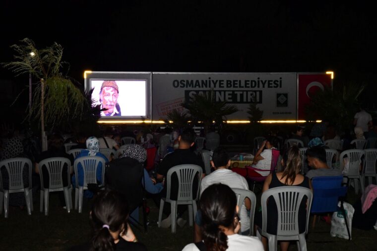 OSMANİYE BELEDİYESİ AÇIK HAVA SİNEMA GÜNLERİ’Nİ BAŞLATTI