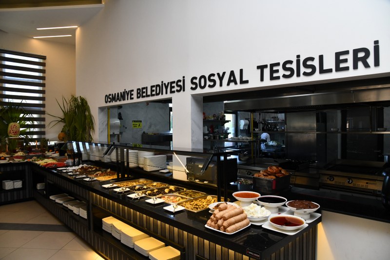 Osmaniye Belediyesi Millet Bahçesi Sosyal Tesisler