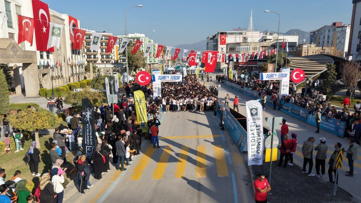 YER FISTIĞININ ANA VATANI OSMANİYE’DE YARI MARATON HEYECANI…